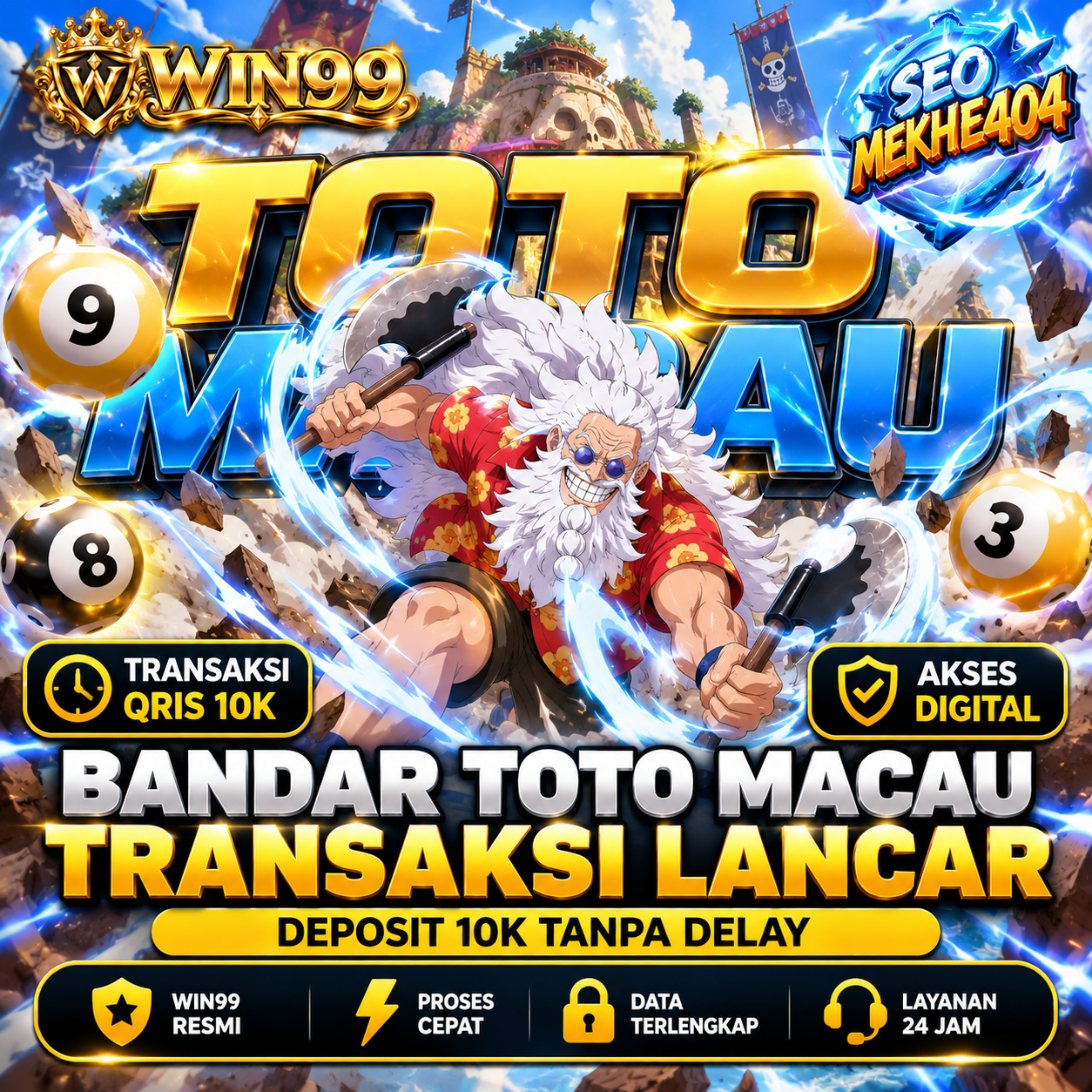 WIN99 : Platform Akses Bandar Toto Macau Transaksi Qris 10k Lancar Tanpa Delay